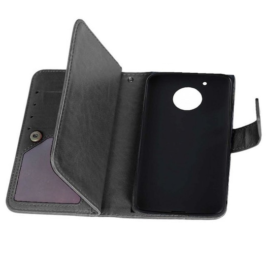 Dobbelt Flip Flexi 9-kort Motorola Moto G5 Plus (XT1683)  - brun