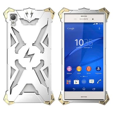 Simon Thor metal cover til Sony Xperia Z3 + (E6553) : farve - sølv