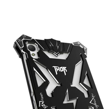 Simon Thor metal cover til Sony Xperia Z3 + (E6553) : farve - sølv