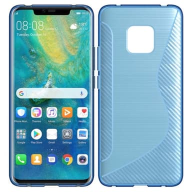 S-Line Silicone Cover til Huawei Mate 20 Pro (LYA-L29)  - lyserød
