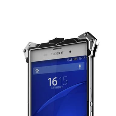 Simon Thor metal cover til Sony Xperia Z3 + (E6553) : farve - sølv