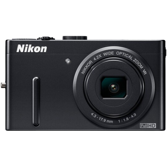 Nikon CoolPix P300 Kompaktkamera (Sort)