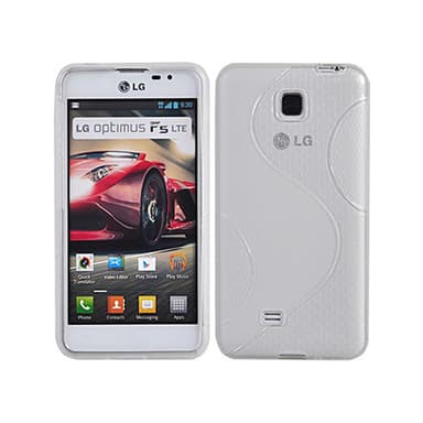 S-Line Silicone Cover til LG Optimus F5 (P875) : farve - gennemsigtig