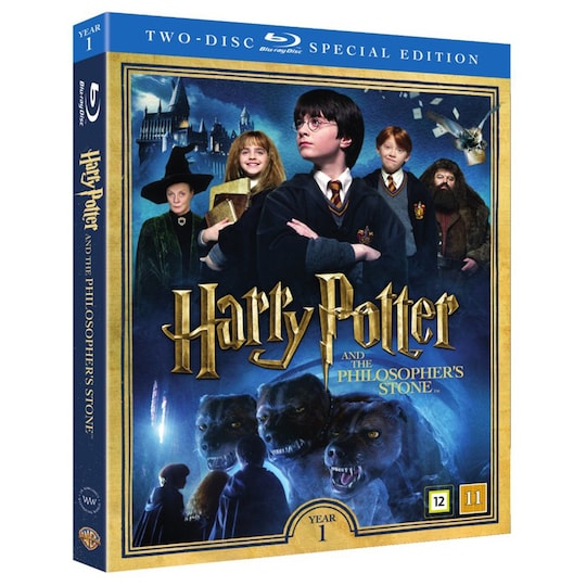 Harry Potter og De Vises Sten + dokumentar - Blu-ray