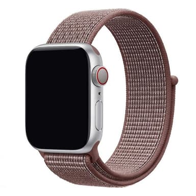 Apple Watch 38mm Nylon armbånd - Smoke Mauve