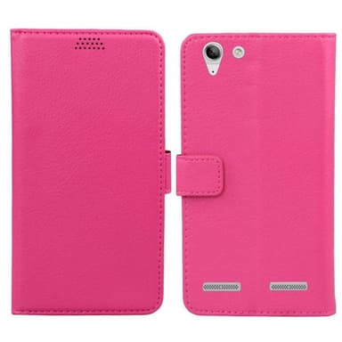 Wallet 2-kort til Lenovo Vibe K5  - lyserød