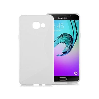 S-Line Silicone Cover til Samsung Galaxy A5 2016 (SM-A510F) : farve - hvid