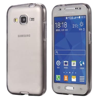 360° 2-delt silicone cover Samsung Galaxy J5 2015 (SM-J500F)  - lyser