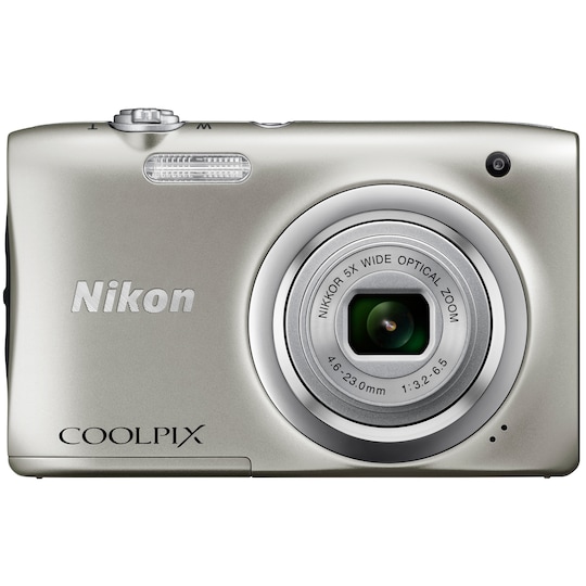 Nikon CoolPix A100 kompaktkamera - sølv