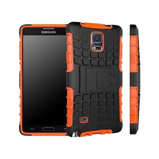 Svig gasformig Gør det tungt Stødfast Cover med stativ Samsung Galaxy Note 4 (SM-N910F) : farve -  appelsin | Elgiganten