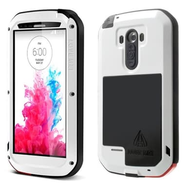 LOVE MEI Powerful LG G3 (D855) : farve - hvid