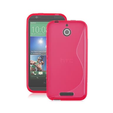 S-Line Silicone Cover til HTC Desire 510 : farve - lyserød