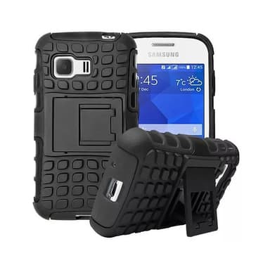 Stødfast Cover med stativ Samsung Galaxy Young 2 (SM-G130H) : farve - sort