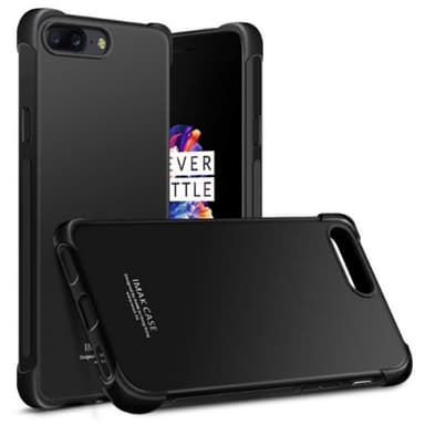 IMAK Shockproof silikone cover OnePlus 5 (A5000) - sort