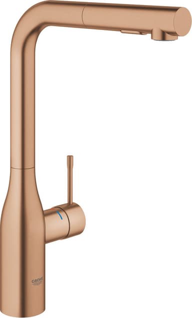 Grohe Essence blandingsbatteri med L-tud og udtræk (warm sunset)