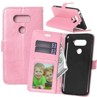 Wallet 3-kort til LG G5 (H850)  - lys rosa