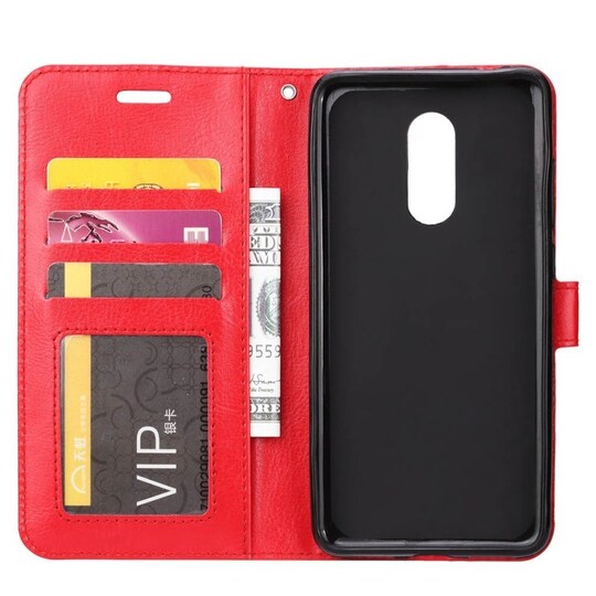 Mobil tegnebog 3-kort Sony Xperia 1 (I8134)  - rød
