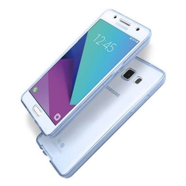 360° 2-delt silicone cover Samsung Galaxy J3 Emerge  - guld