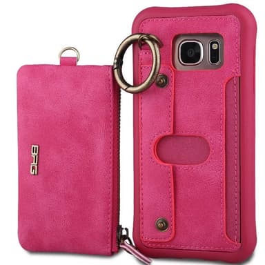 BRG cover 2i1 wallet Samsung Galaxy S7 (SM-G930F)  - lyserød