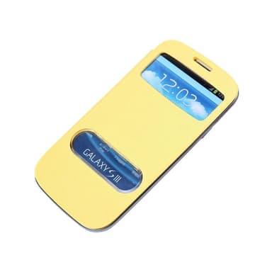 Samsung Galaxy S3 FlipCover (GT-i9300) : farve - gul
