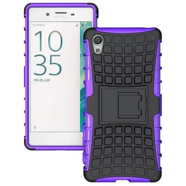 Stødfast Cover med stativ Sony Xperia X (F5121) : farve - lilla