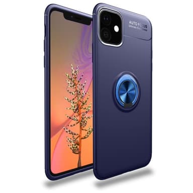 Slim Ring cover Apple iPhone 11 (6,1 ")  - blå