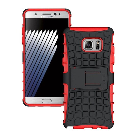 Stødfast Cover med stativ Samsung Galaxy Note 7 (SM-N930F) : farve - rød