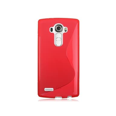 S-Line Silicone Cover til LG G3s (D722) : farve - rød