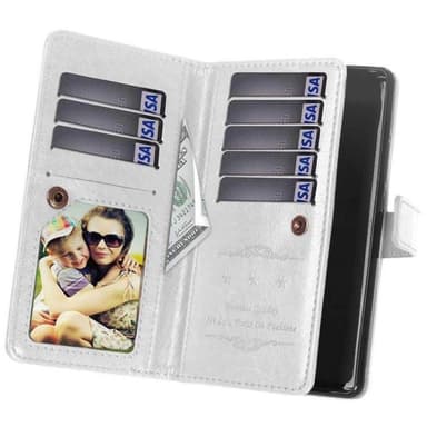 Dobbelt Flip Flexi 9-kort OnePlus 7 Pro  - hvid