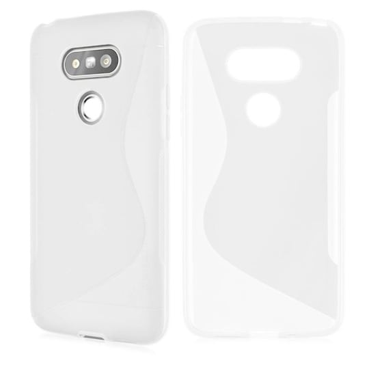 S-Line Silicone Cover til LG G5 (H850) : farve - gennemsigtig