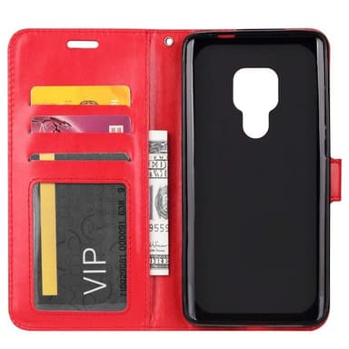 Wallet 3-kort til Huawei Mate 20 (HMA-L29)  - rød