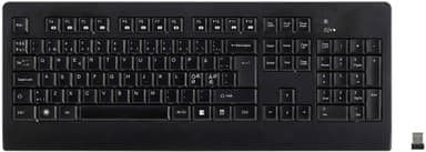 Advent trådløst tastatur - sort