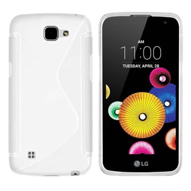 S-Line Silicone Cover til LG K4 2016 (K120E) : farve - gennemsigtig