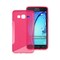 S-Line Silicone Cover til Samsung Galaxy On5 (SM-G550F) : farve - lyserød