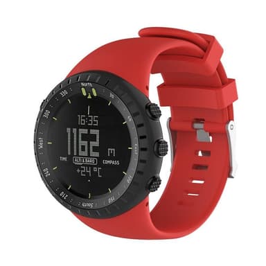 Sport Armbånd til Suunto Core ALL Sort - Rød