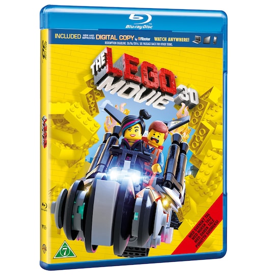 klog Nogen som helst Forsendelse The Lego Movie (3D Blu-ray) | Elgiganten