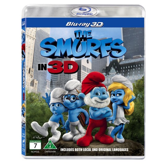 Smølferne (3D Blu-ray)