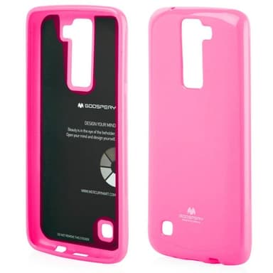 Mercury Jelly Case LG K10 2016 (K420N)  - lyserød