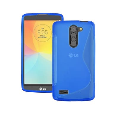 S-Line Silicone Cover til LG L Bello (D331) : blå | Elgiganten