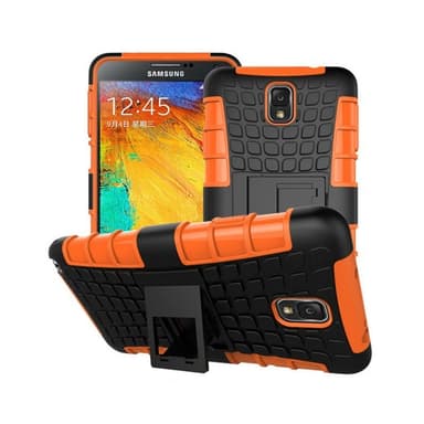 Stødfast Cover med stativ Samsung Galaxy Note 3 (SM-N9005) : farve - appelsin