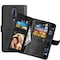 Dobbelt Flip Flexi 9-kort Nokia 8 (TA-1004)  - sort