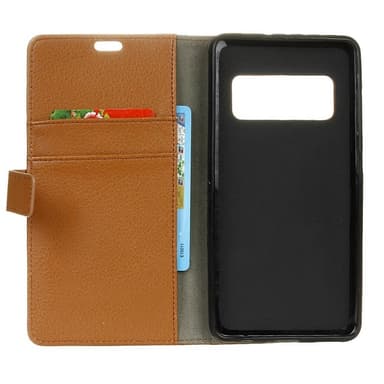 Wallet 2-kort til Samsung Galaxy Note 8 (SM-N950F)  - brun