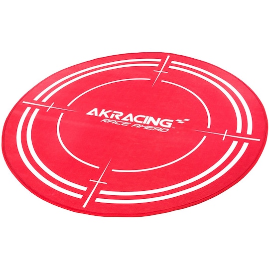 AK Racing gulvmåtte (rød)
