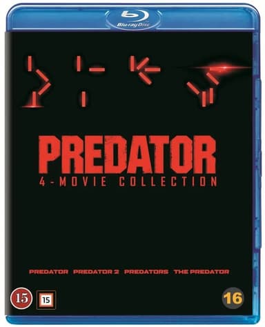 PREDATOR 1-4 (Blu-Ray)