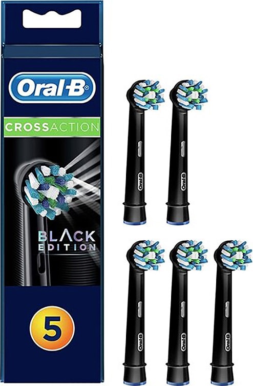 Oral-B CrossAction EB50 ErsÃÂ¤ttningsborst Black Edition thumbnail
