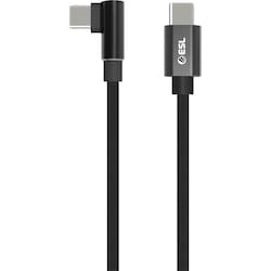 ESL USB-C til USB-C gaming kabel 1 m (sort)