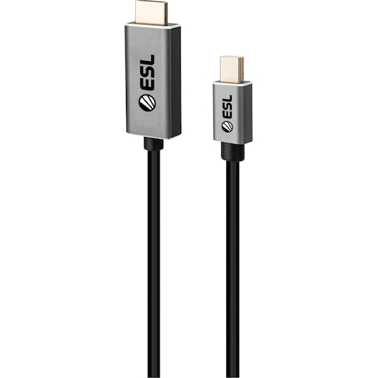 ESL Gaming mini DisplayPort til HDMI kabel  (2 m)
