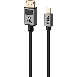 ESL Gaming DisplayPort til mini DisplayPort 1.4 kabel (2 m)