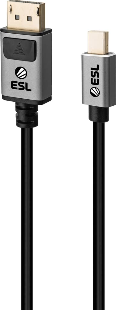 ESL Gaming DisplayPort til mini DisplayPort 1.4 kabel (2 m)