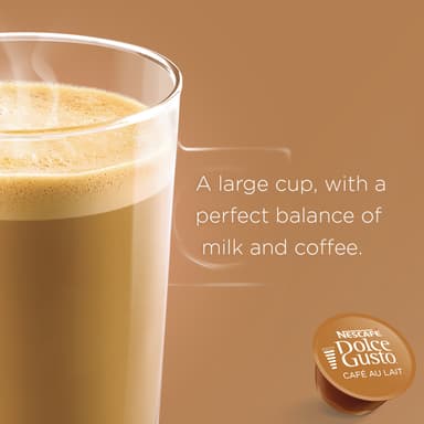 Nescafè Dolce Gusto Cafe au Lait Kapsler